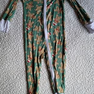 Little Sleepies Gingerbread Christmas Zippy 12-18m